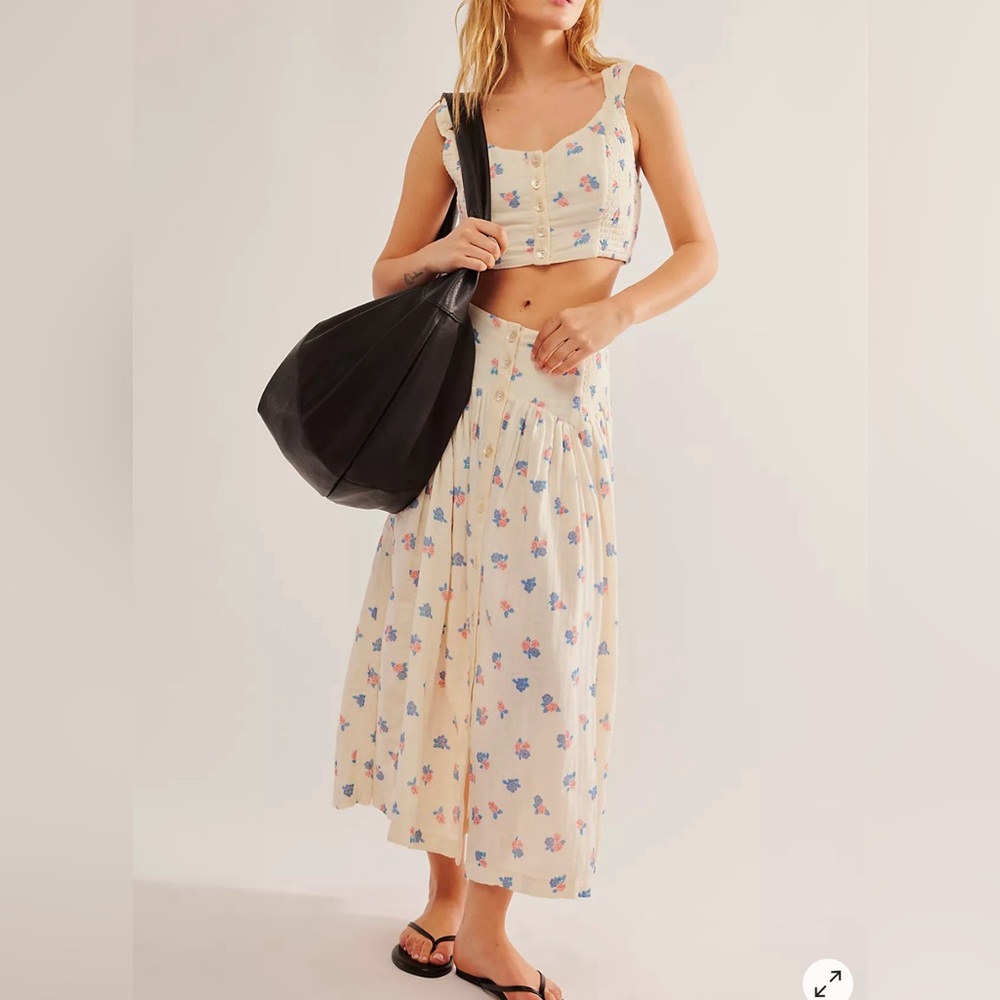Free People Iris Corset Set